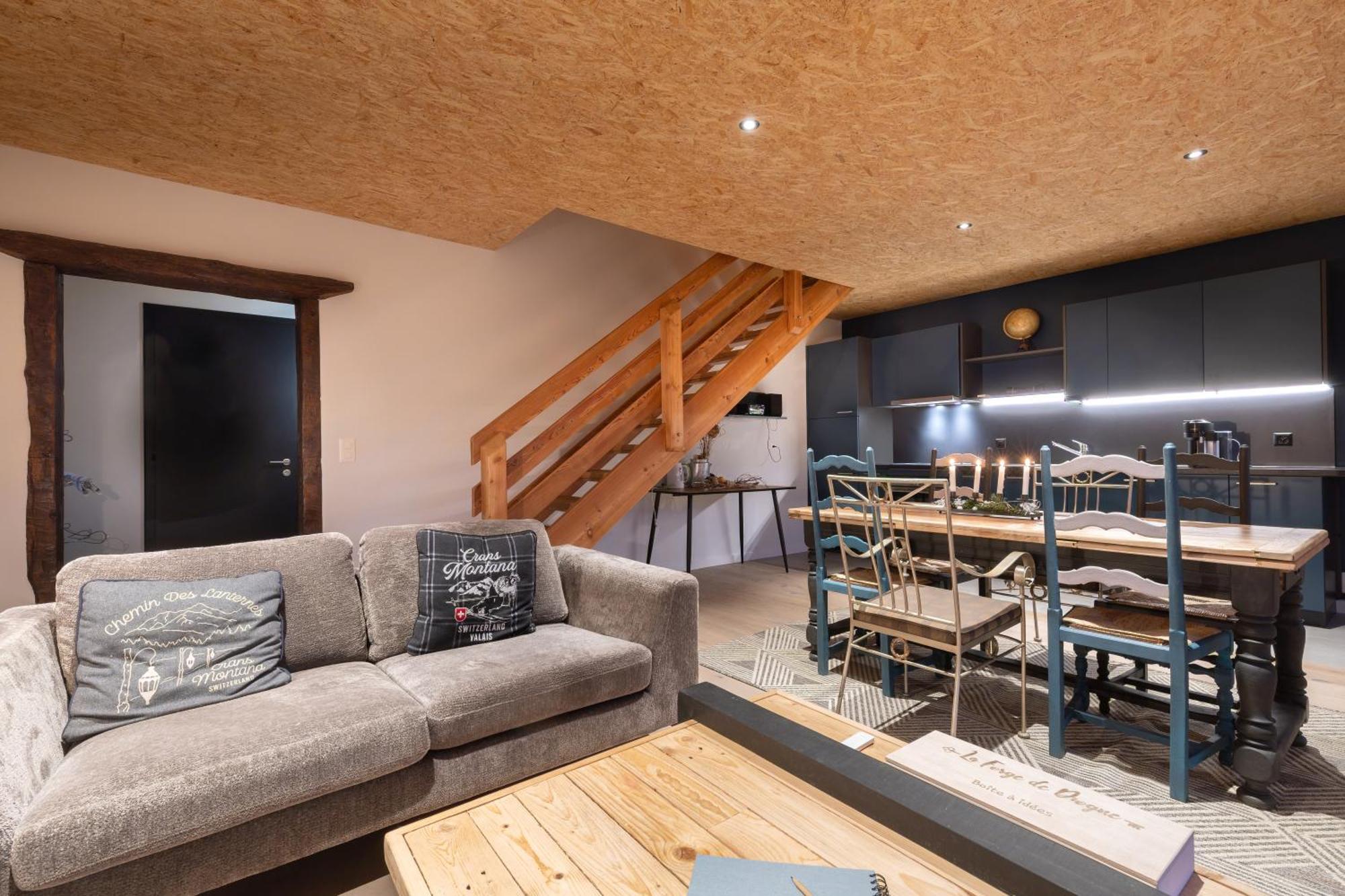 B&B La Forge De Diogne Crans-Montana Exterior foto